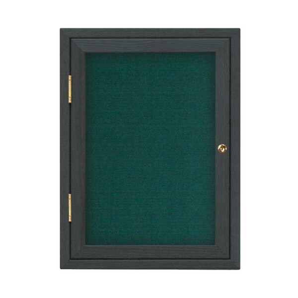 Sliding Glass Door Radius Letterboard, Hdr, 72"x36", Satin/White Vinyl